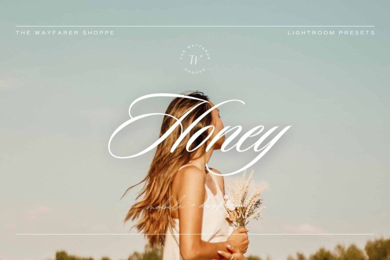 5 Honey Lightroom Presets | Mobile + Desktop