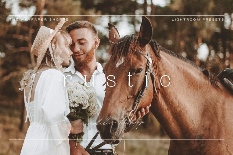 5 Rustic Lightroom Presets | Mobile + Desktop