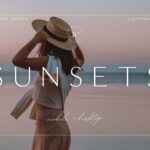 5 Sunsets Lightroom Presets | Mobile + Desktop