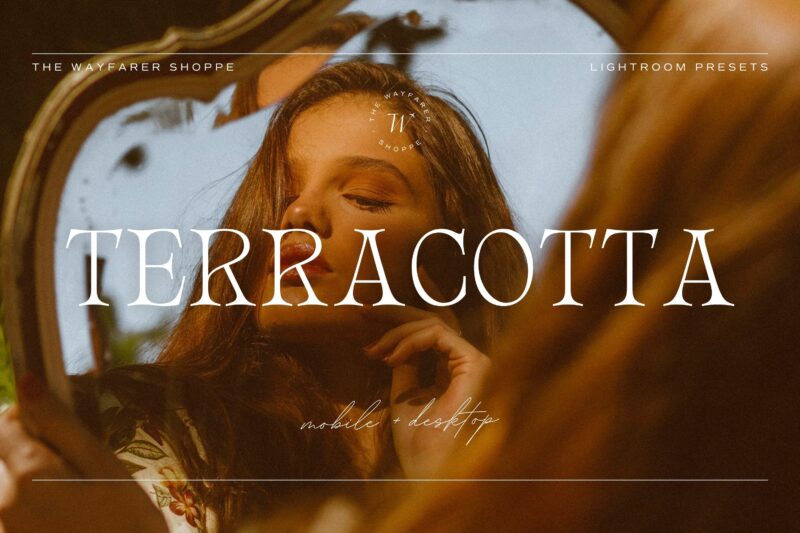 5 Terracotta Lightroom Presets | Mobile + Desktop