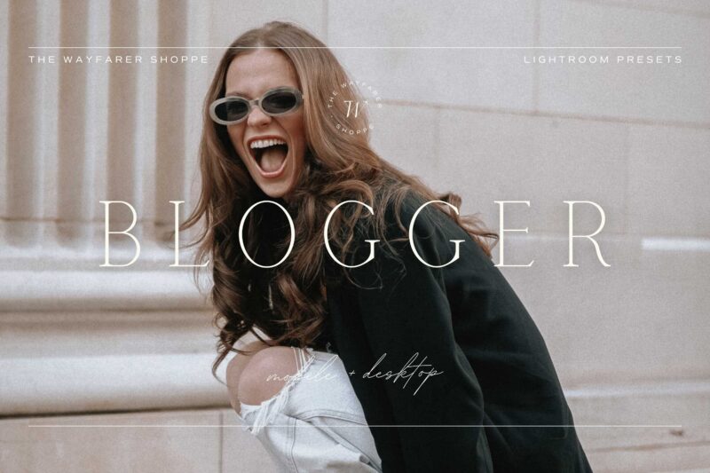 5 Blogger Lightroom Presets | Mobile + Desktop