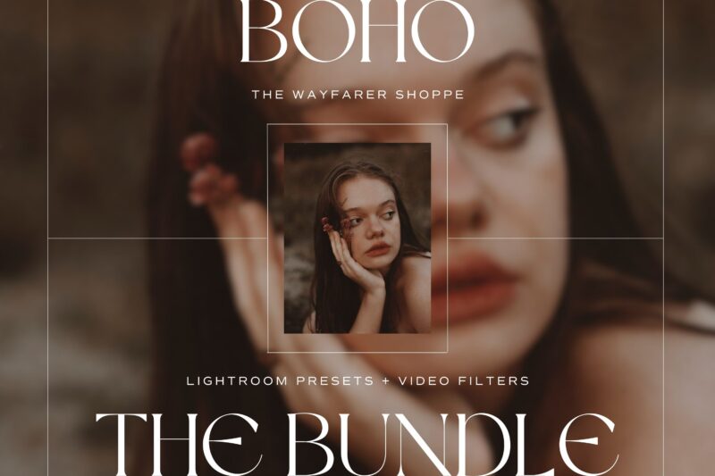 Boho Lightroom Presets + Video Filters Bundle