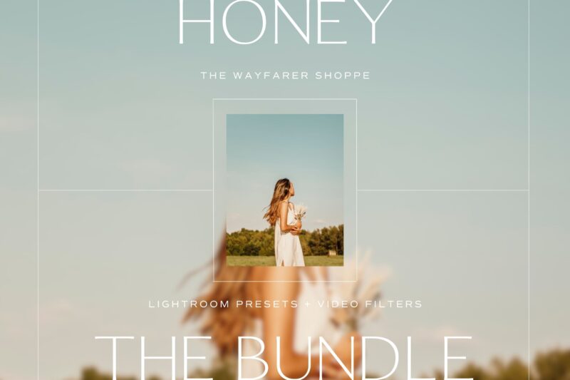 Honey Lightroom Presets + Video Filters Bundle