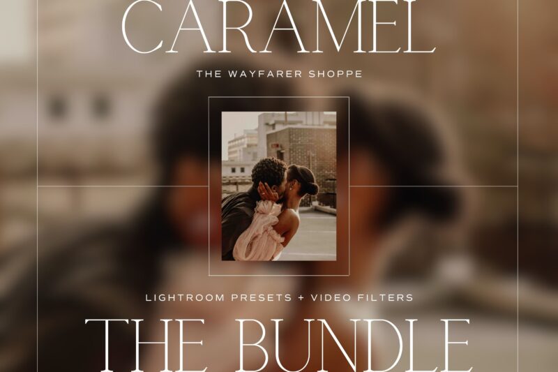 Caramel Lightroom Presets + Video Filters Bundle