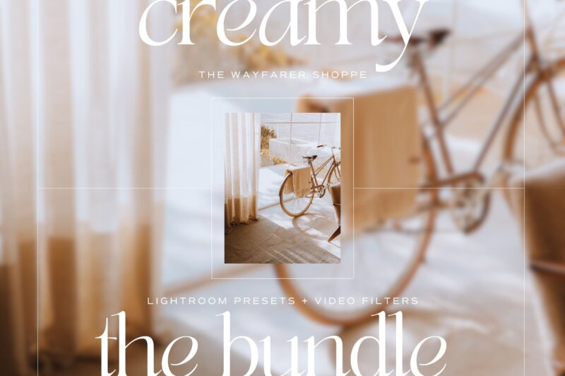Creamy Lightroom Presets + Video Filters Bundle