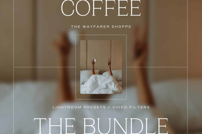 Coffee Lightroom Presets + Video Filters Bundle