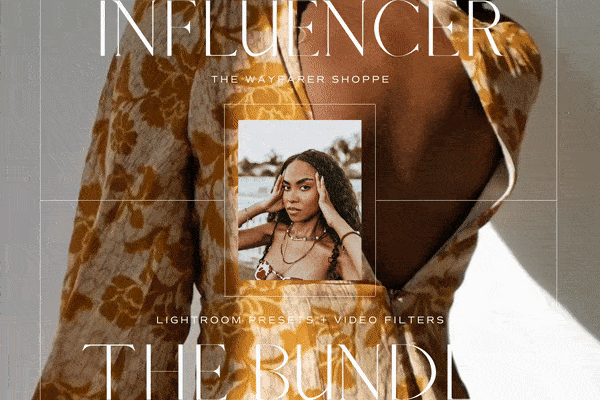 Influencer mobile video filters