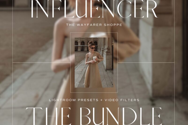 Influencer Lightroom Presets + Video Filters Bundle