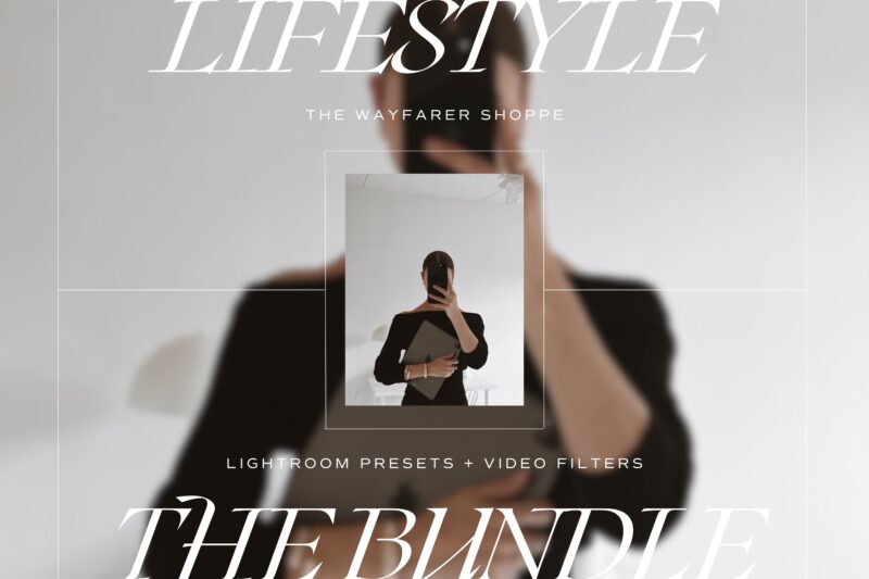 Lifestyle Lightroom Presets + Video Filters Bundle