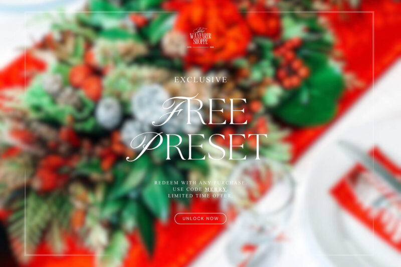 Christmas Mystery Free Preset